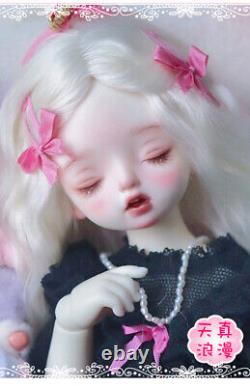 Sleeping Carol 1/6 BJD Doll FULL SET SD Resin Ball Jointed Body Eyes Face Makeup
