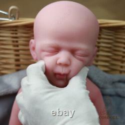 Sleeping Full Body Silicone Reborn Dolls Real Newborn Baby Girl Boy Gift for Kid