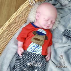 Sleeping Full Body Silicone Reborn Dolls Real Newborn Baby Girl Boy Gift for Kid