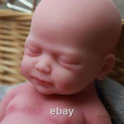 Sleeping Full Body Silicone Reborn Dolls Real Newborn Baby Girl Boy Gift for Kid