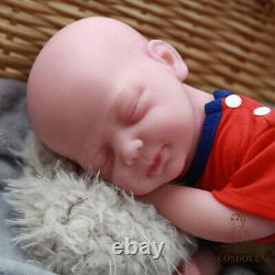 Sleeping Full Body Silicone Reborn Dolls Real Newborn Baby Girl Boy Gift for Kid