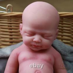 Sleeping Full Body Silicone Reborn Dolls Real Newborn Baby Girl Boy Gift for Kid