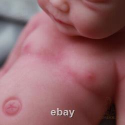 Sleeping Full Body Silicone Reborn Dolls Real Newborn Baby Girl Boy Gift for Kid