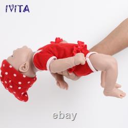 Smile Girl Soft Dolls 14 Lifelike Silicone Reborn Baby Vivid Doll Xmas Gift