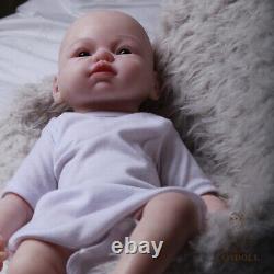 Solid Platinum Silicone baby boy Silicone Reborn Baby Dolls lifelike baby doll