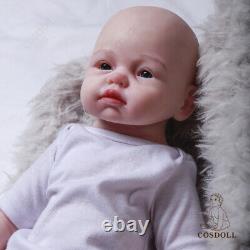 Solid Platinum Silicone baby boy Silicone Reborn Baby Dolls lifelike baby doll