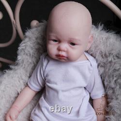 Solid Platinum Silicone baby boy Silicone Reborn Baby Dolls lifelike baby doll