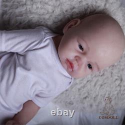 Solid Platinum Silicone baby boy Silicone Reborn Baby Dolls lifelike baby doll