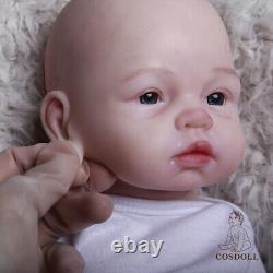 Solid Platinum Silicone baby boy Silicone Reborn Baby Dolls lifelike baby doll