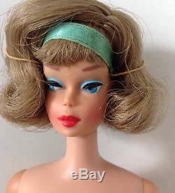 Spectacular! Vintage Ash SIDE PART AMERICAN GIRL Barbie. High Color. Tan Tone