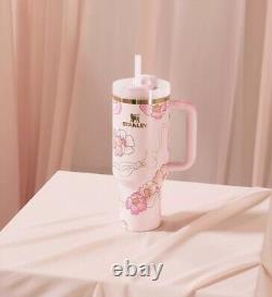 Stanley Barbie?'80s Peaches'N Cream 40 oz. Quencher Tumbler With Receipt