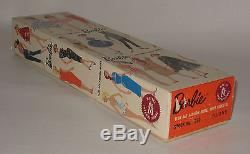Stunning 1959 Mattel #1 Barbie Blonde Ponytail in TM Stand Box & More #BH130