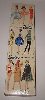 Stunning 1959 Mattel #1 Barbie Blonde Ponytail with TM Box Stand & More #BZ70