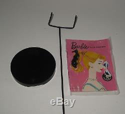 Stunning 1959 Mattel #2 Barbie Brunette Ponytail in TM Stand Box & More #BH135