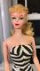 Stunning Blonde #5 Ponytail Barbie Zebra Swimsuit 1961