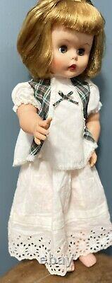 Stunning HTF Effenbee 1959 Mary Jane Vintage Doll 30 Walking Doll Great Condi