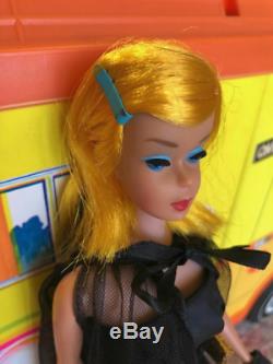 Stunning High Color Original Vintage Golden Blonde Color Magic Barbie In Tagged
