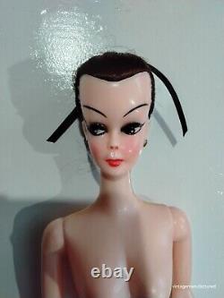Stunning Plastic Hong Kong Bild Lilli Doll Vintage Pre Barbie Clone 11.5 Stand