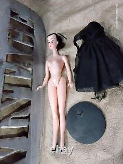 Stunning Plastic Hong Kong Bild Lilli Doll Vintage Pre Barbie Clone 11.5 Stand