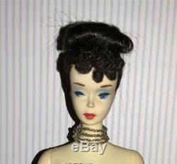 Stunning Vintage #3 Barbie Updo Solo In The Spotlight With Pink Silhouette Box