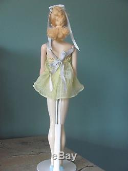 Stunning Vintage Barbie #3 BLONDE PONYTAIL WITH BRAID. Brown Eyeliner