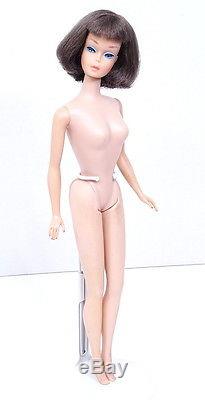 Stunning Vintage Brunette Long Hair Medium Color American Girl Barbie Doll