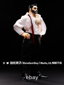 Suit Gay Doll Random Guy Matte Muscular Male Beard Dolls Guy Toy 20cm Resin New