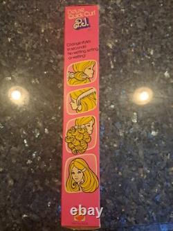 Super RARE 9218-19 DELUXE QUICK CURL PJ DOLL-BRAND NEW-MATTEL 1975 Barbie