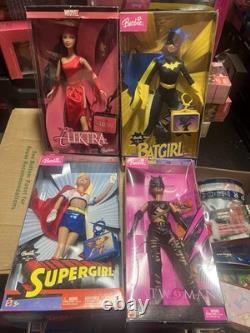 Superhero Barbie Dolls, Set Of 4