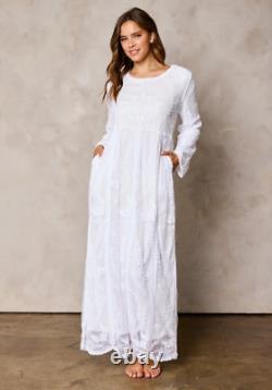 Sweet Antionette White Temple Dress