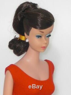 Swirl ponytail vintage Barbie Brunette stunning! All orig