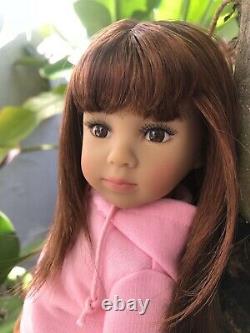 Tanya Collectible 13 inch doll by Dianna Effner, with two wigs