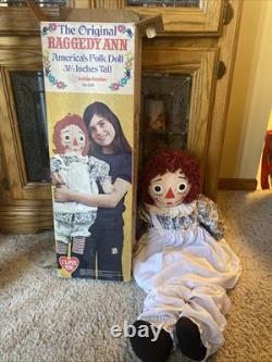 The Original Raggedy Ann Doll Americas Folk Doll 311/2 Inches Tall Knickerbocker