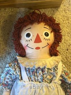 The Original Raggedy Ann Doll Americas Folk Doll 311/2 Inches Tall Knickerbocker
