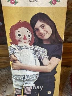 The Original Raggedy Ann Doll Americas Folk Doll 311/2 Inches Tall Knickerbocker