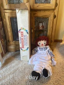 The Original Raggedy Ann Doll Americas Folk Doll 311/2 Inches Tall Knickerbocker