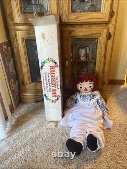 The Original Raggedy Ann Doll Americas Folk Doll 311/2 Inches Tall Knickerbocker
