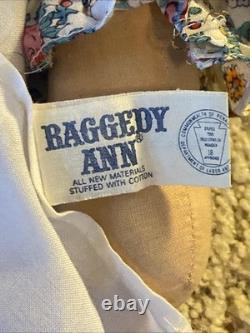 The Original Raggedy Ann Doll Americas Folk Doll 311/2 Inches Tall Knickerbocker