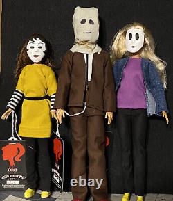 The Strangers CUSTOM HORROR DOLLS Set of 3 OOAK Figures, Scary Barbie Dolls