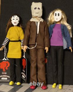 The Strangers CUSTOM HORROR DOLLS Set of 3 OOAK Figures, Scary Barbie Dolls