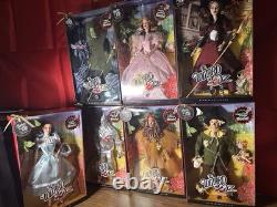 The Wizard of oz Barbie Collector Series Complete Set of 7 (50th Anniversary Ed)