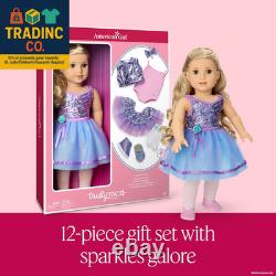 Truly Me #125 Doll & Dance All Day Set, with Hazel Eyes, Curly Blonde Hair, Li