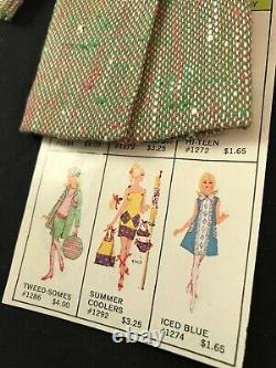 Tweed-somes #1286 Vintage Francie Barbie1967mint & Complete