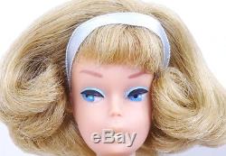 Ultra Rare European Blonde Low Color Side Part American Girl Barbie Doll