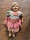 Unica Liberated Holland Pottery & Cloth Dutch Doll Belgium 1945-46