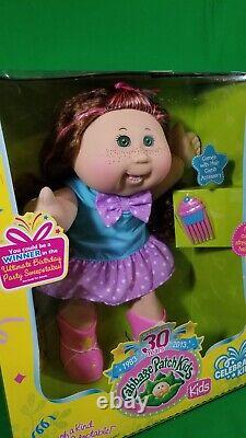 Unique HTF Toy 30th year celebration Cabbage Patch Kids NIB 2013 Jaaks Pacific