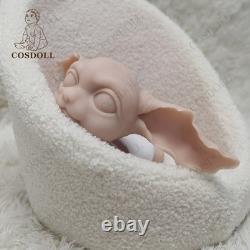 Unpainted 12.2 Elf Reborn Baby Boy Weighted Platinum Silicone Collectible Doll