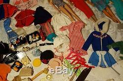 Update Photos Huge Rare Vintage Barbie Doll Lot Clothes Accessories 2 Cases