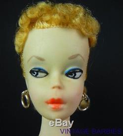 VERY RARE 1959 Blond #1 Ponytail Barbie Doll Excellent Vintage