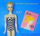 Very Rare 1959 Blond #1 Ponytail Barbie Doll Vintage